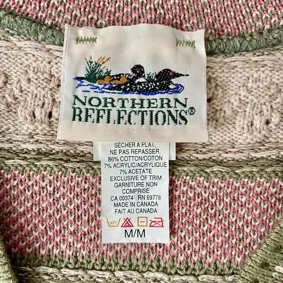 Vintage Northern Reflections Sweater Vest - Picture 3 of 4